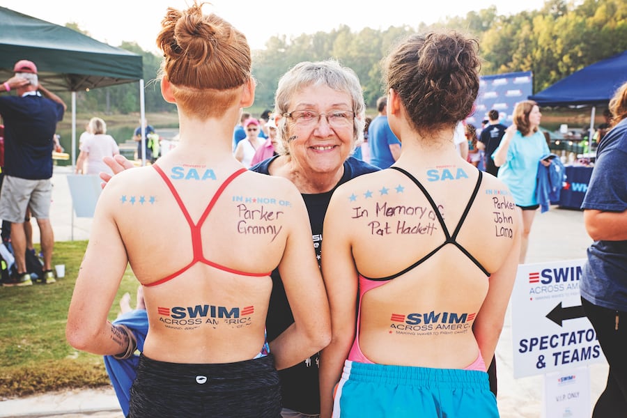 Swim Across America: The Superbowl of Swims Returns to Lake Lanier
